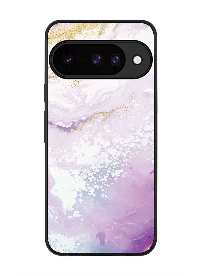 For Google Pixel 10 Case,Slim fit Camera Protection, Shockproof Thin Phone cover  - Marble Print Marine